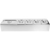 Kantineholder inkl. 4xGN1/6-100mm & 1xGN1/3-100mm kantiner og låg | Adexa CHD04A2