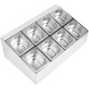 Kantineholder inkl. 8xGN1/6-100mm kantiner og låg | Adexa CHD08B