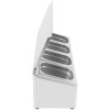 Kantineholder / Ingrediensskakt med låg inkl. 4xGN1/4-150mm kantiner Rustfrit stål | Adexa CHE04ADFL