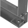 Loftmonteret værktøjsstativ med 12 kroge i rustfrit stål 1000x508mm | Adexa CMR10050