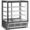 Kølemontre Bænkmodel 145 liter 3 hylder Sort/rustfrit stål | Adexa CW145