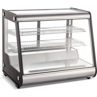Kølemontre Bænkmodel 160 liter 2 hylder Sort | Adexa CW160X