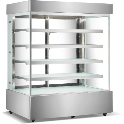 Butikskøleskab / Vægkøleskab 1535 liter 4 hylder Rustfrit stål & Hvid | Adexa CW2000