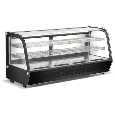 Display Køleskab 268 liter 2 hylder Sort | Adexa CW250RB