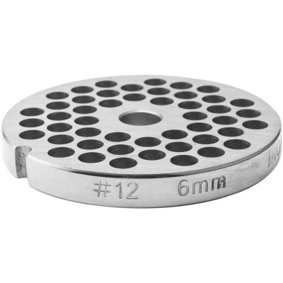 Hulskive 6mm til kødhakker Adexa DQ12 Rustfrit stål | Adexa DQGP12-6