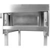 Vask til opvaskemaskiner 1 højre Underhylde kant 1200x600x910mm | Adexa DSB1260R