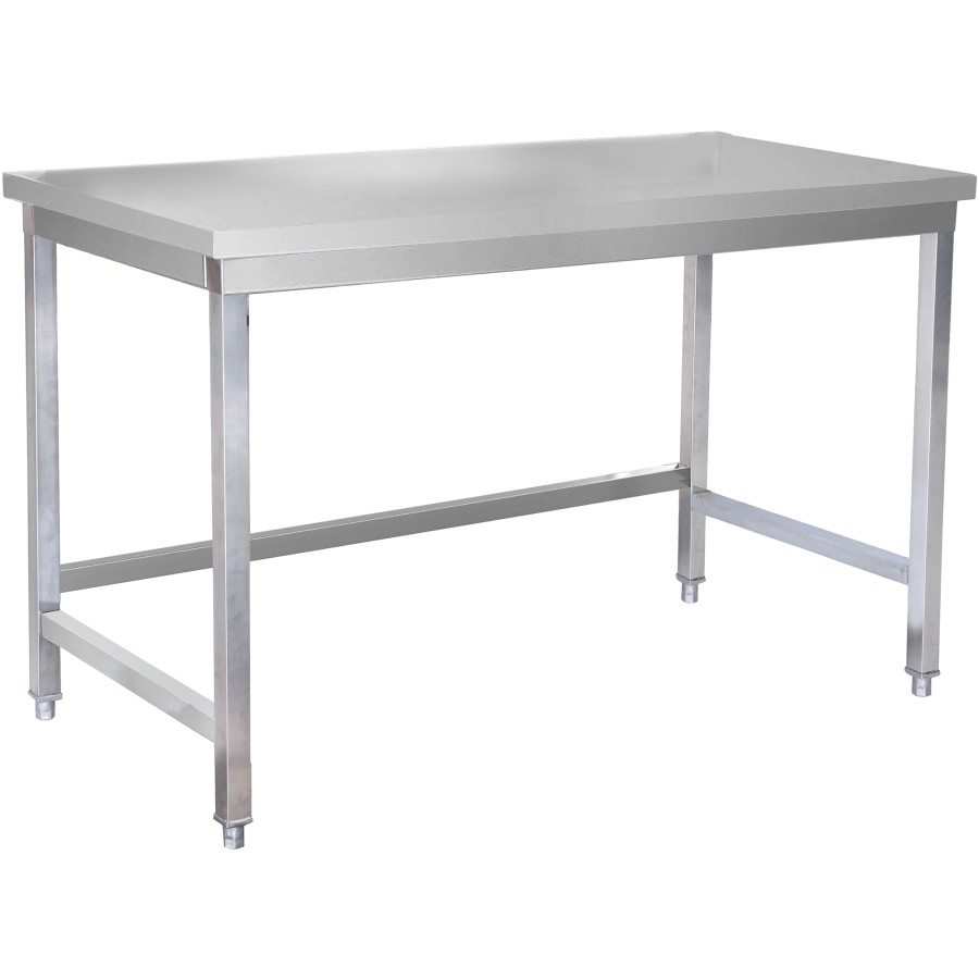 Premium Arbejdsbord i rustfrit stål 800x700x980mm | Adexa DW8070WO