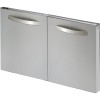 Professionel elektrisk kogeplade med åbent kabinet, ribbet 2 zoner 12kW | Adexa Hotmax 900 EG921G