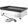 Professionel stegeplade emaljeret kogeplade glat 540x380mm 2,2kW elektrisk | Adexa EG5438