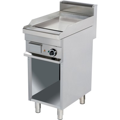 Professionel Stegeplade El Åben Skab Glat 1 zone 4,1 kW | Adexa Hotmax 700 EG711