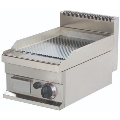 Professionel El-Grillplade Rillet 1 zone 4,1kW Bordmodel | Adexa Hotmax 700 EG711GS