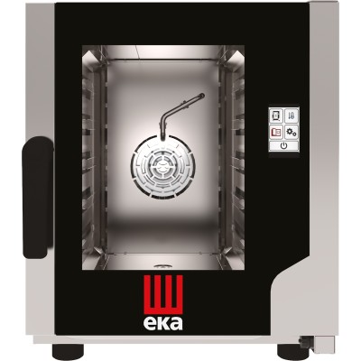 Professionel kombidamper Elektrisk 5 bakker GN2/3 Digital Direkte damp | Tecnoeka EKF523NTUD