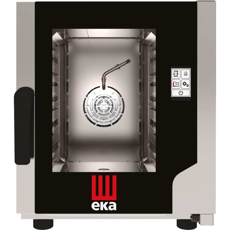 Professionel kombidamper Elektrisk 5 bakker GN2/3 Digital Direkte damp | Tecnoeka EKF523NTUD