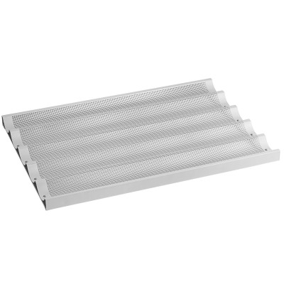 Ovnbaguette / franskbrødsbakke i aluminium 600x400x80mm | Adexa FBR6040