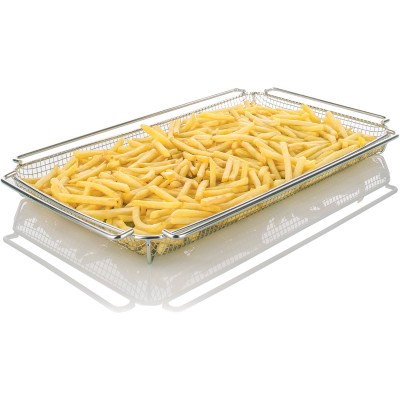 Ovnrist til pommes frites Rustfrit stål GN1/1 530x325x40mm | Adexa FFT11A