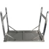Sammenklappelig Arbejdsbord i rustfrit stål 1800x600x850mm | Adexa FW41876150