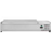 Kantinekøler/Kølerenne 1400mm 6xGN1/3 Dybde 380mm Rustfri låg | Adexa GA514