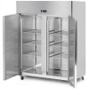 Industrikøleskab GN2/1 1200 liter Rustfrit stål Dobbeltdør Ventileret | Adexa R1200V