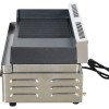 Professionel elektrisk stegeplade 1 zone 2.3kW Glat/Refineret støbejernstop | Adexa GP5530EGW