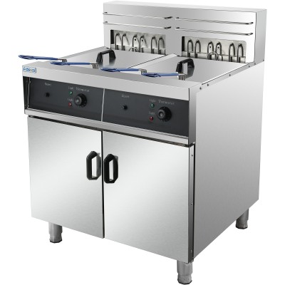 Professionel Friture 2x30 liter 20kW Gulvmodel | Adexa HEF262