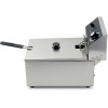 Kommerciel frituregryde enkelt elektrisk 6 liter 2,5 kW bordplade | Adexa HEF81