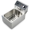 Kommerciel frituregryde enkelt elektrisk 6 liter 2,5 kW bordplade | Adexa HEF81