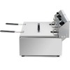 Professionel friture 12 liter 2,5+2,5kW Bænktopmodel | Adexa HEF83A