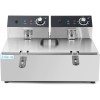 Professionel friture 12 liter 2,5+2,5kW Bænktopmodel | Adexa HEF83A