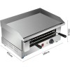 Professionel Stegeplade & Salamanderkombination 2,4 kW El | Adexa HEG508