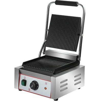 Professionel Panini Kontaktgrill Ribbet 1.8kW | Adexa HEG811
