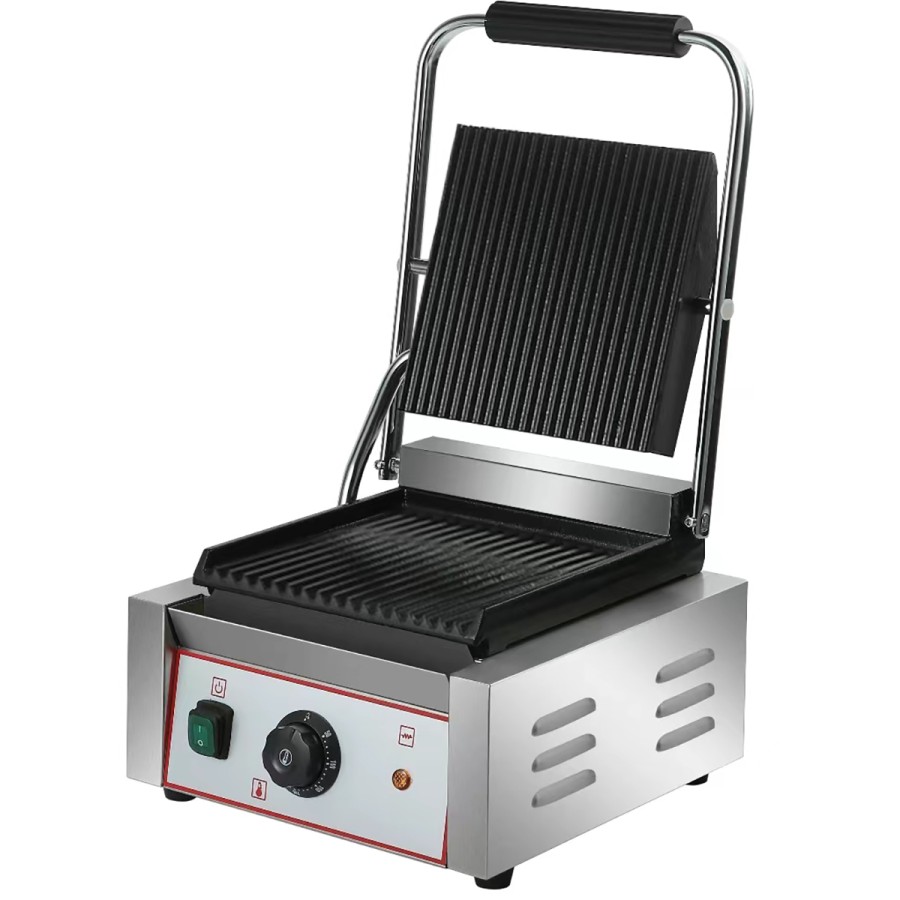 Professionel Panini Kontaktgrill Ribbet 1.8kW | Adexa HEG811