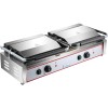 Professionel kontaktgrill Double XL Ribbed 4,4kW | Adexa HEG813E