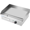 Kommerciel grillplade glat 550x400x240mm 3kW elektrisk | Adexa HEG818