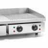 Professionel stegepande med glat rist 730x550x240mm 4,4kW Elektrisk | Adexa HEG822