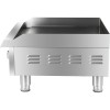 Professionel grillplade glat 610x620x360mm 8kW elektrisk | Adexa HEG824