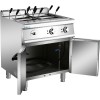 Professionel pastakoger elektrisk 12kW 2x15 liter 4 kurve Gulvmodel | Adexa HEN715A