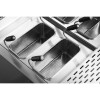 Professionel pastakoger elektrisk 12kW 2x15 liter 4 kurve Gulvmodel | Adexa HEN715A