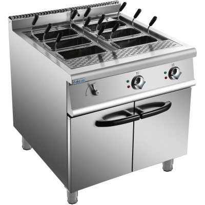 Professionel pastakoger Elektrisk 18kW 2x18 liter 6 kurve Gulvmodel | Adexa HEN915A