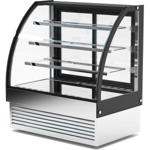 Kølemontre 120 liter 2 hylder Sort | Adexa CW120B