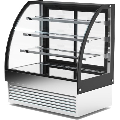 Kølemontre 120 liter 2 hylder Sort | Adexa CW120B