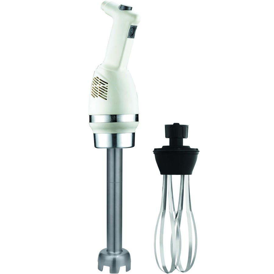 Professionel stavblender med piskeris, stavlængde 240 mm, variabel hastighed, hvid | Adexa HM265WW