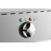 Professionelt elektrisk komfur til 6 plader med elektrisk ovn 12kW+4,8kW | Adexa HRQ762A