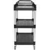 Servicevogn Large 3 hylder 1010x500x980mm | Adexa HZMCC501