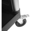 Servicevogn med lukkede ender Stor 3 hylder 1010x500x980mm | Adexa HZMCC5013