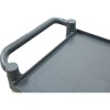 Servicevogn med lukkede ender Stor 3 hylder 1010x500x980mm | Adexa HZMCC5013