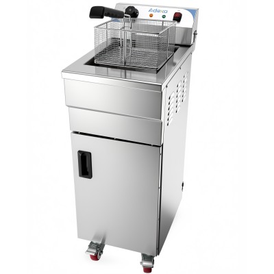 Professionel frituregryde med underskab, 16 liter, 3 kW, gulvmodel | Adexa IEF161C