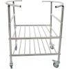 Kedelvogn i rustfrit stål inkl. 70 liters kedel To hylder 622x457x838mm | Adexa MBXS002