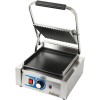 Professionel klemmegrill, enkelt, riflet/glat, 1,8 kW | Adexa MLP811KA