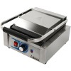 Professionel klemmegrill, enkelt, riflet/glat, 1,8 kW | Adexa MLP811KA