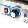 Professionel klemmegrill, enkelt, riflet/glat, 1,8 kW | Adexa MLP811KA